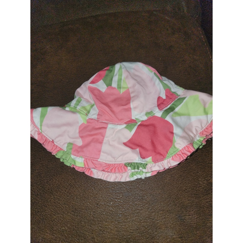 Gymboree‎ tulip garden floral Easter spring hat 12 24 months
